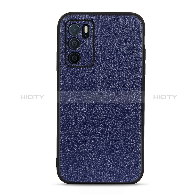 Funda Lujo Cuero Carcasa B02H para Oppo A16