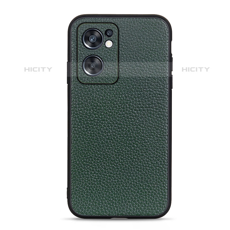 Funda Lujo Cuero Carcasa B02H para Oppo Reno7 SE 5G