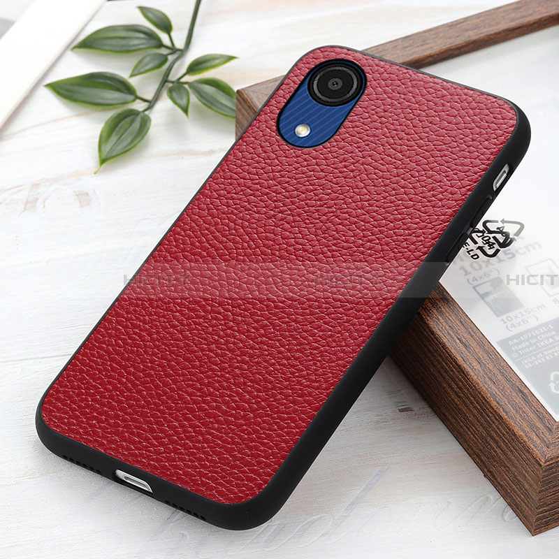 Funda Lujo Cuero Carcasa B02H para Samsung Galaxy A03 Core