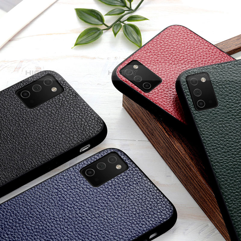 Funda Lujo Cuero Carcasa B02H para Samsung Galaxy M02s