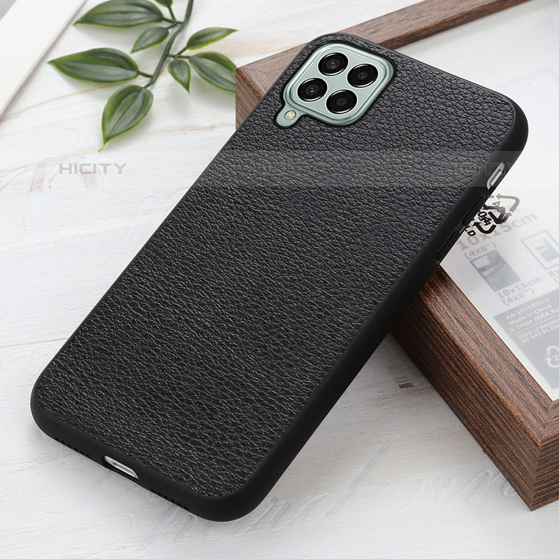 Funda Lujo Cuero Carcasa B02H para Samsung Galaxy M33 5G Negro