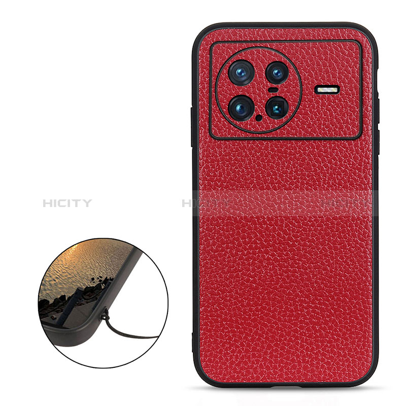 Funda Lujo Cuero Carcasa B02H para Vivo X Note