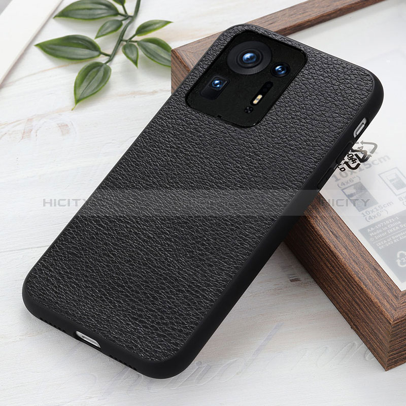 Funda Lujo Cuero Carcasa B02H para Xiaomi Mi Mix 4 5G