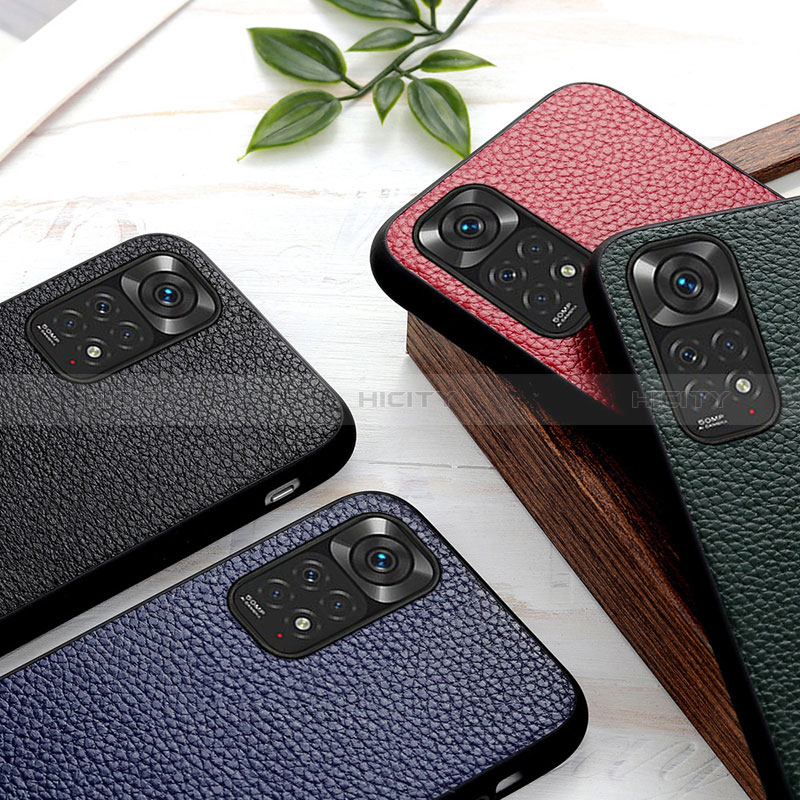 Funda Lujo Cuero Carcasa B02H para Xiaomi Redmi Note 11 4G (2022)