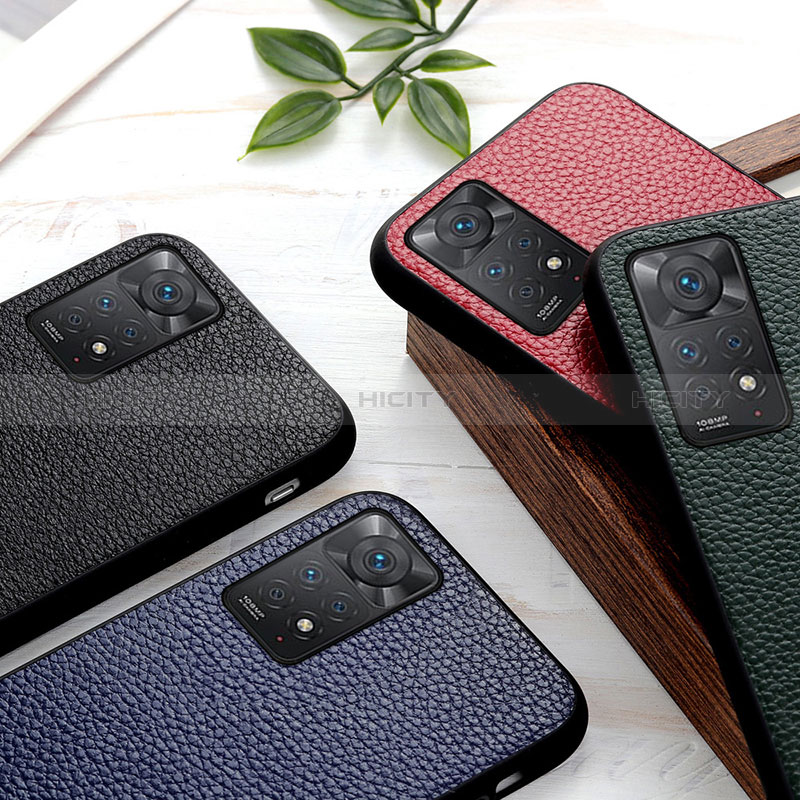 Funda Lujo Cuero Carcasa B02H para Xiaomi Redmi Note 11 Pro 4G