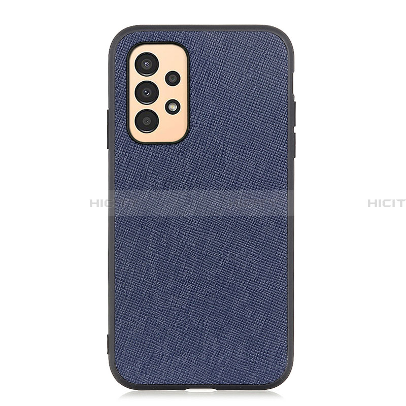 Funda Lujo Cuero Carcasa B03H para Samsung Galaxy A13 4G Azul