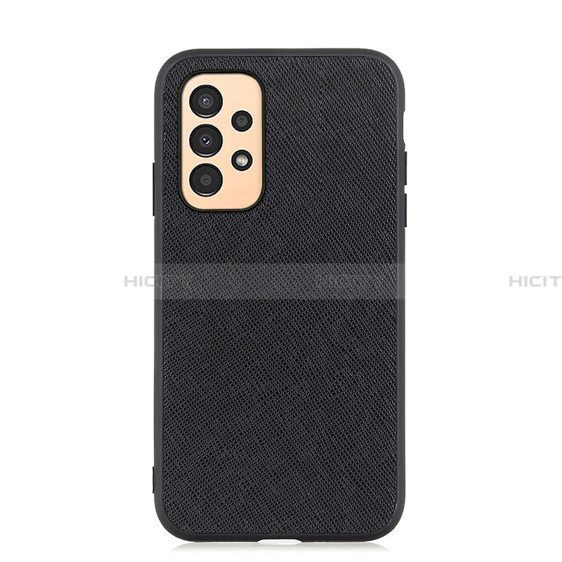 Funda Lujo Cuero Carcasa B03H para Samsung Galaxy A13 4G Negro