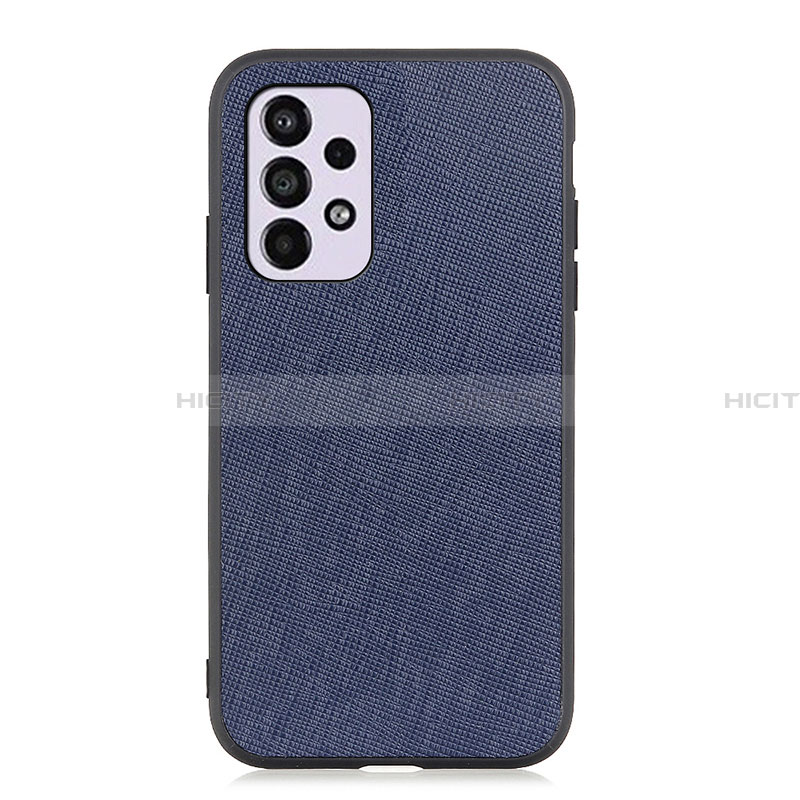 Funda Lujo Cuero Carcasa B03H para Samsung Galaxy A33 5G Azul