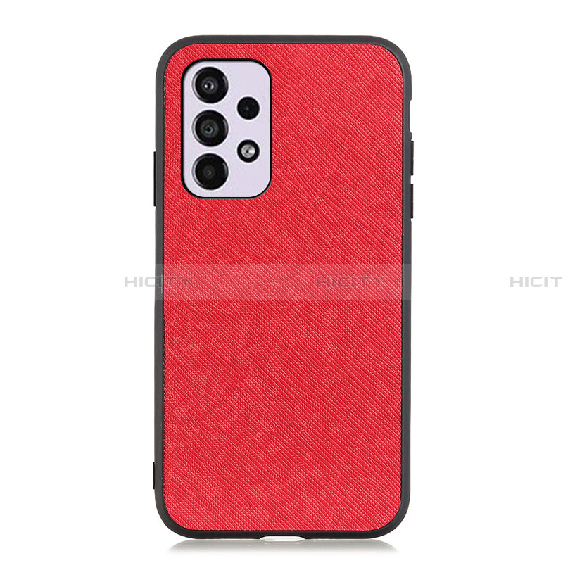 Funda Lujo Cuero Carcasa B03H para Samsung Galaxy A33 5G Rojo