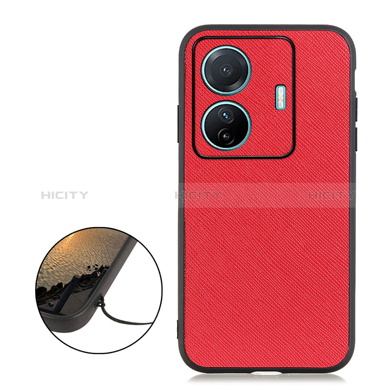 Funda Lujo Cuero Carcasa B03H para Vivo T1 5G