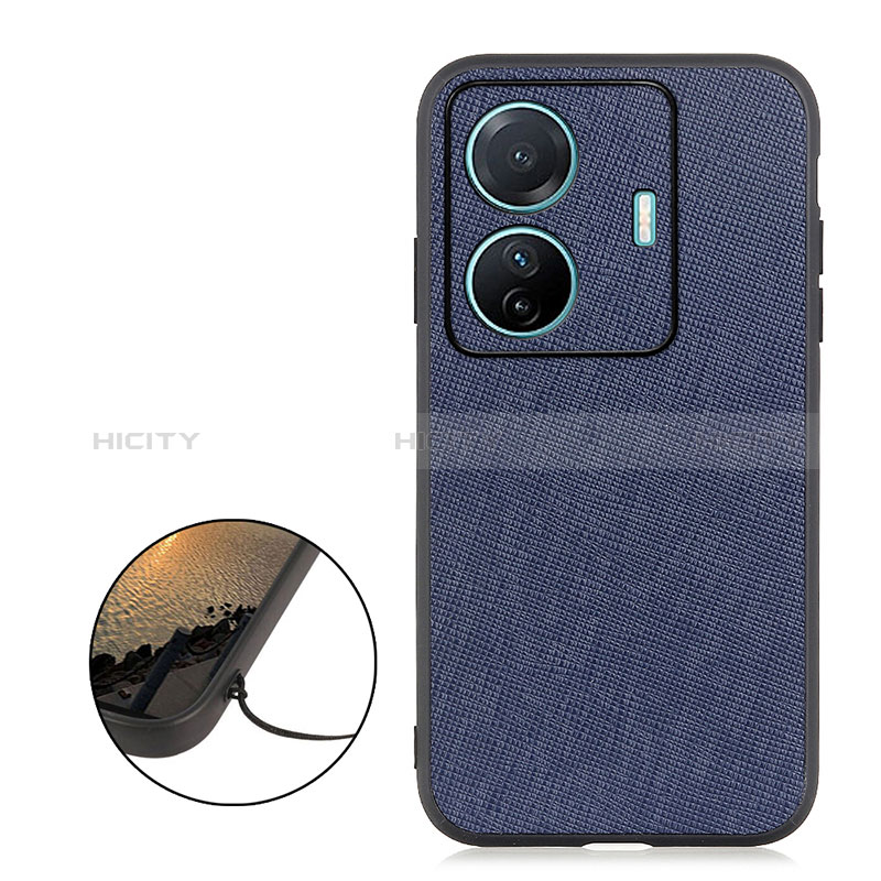 Funda Lujo Cuero Carcasa B03H para Vivo T1 5G