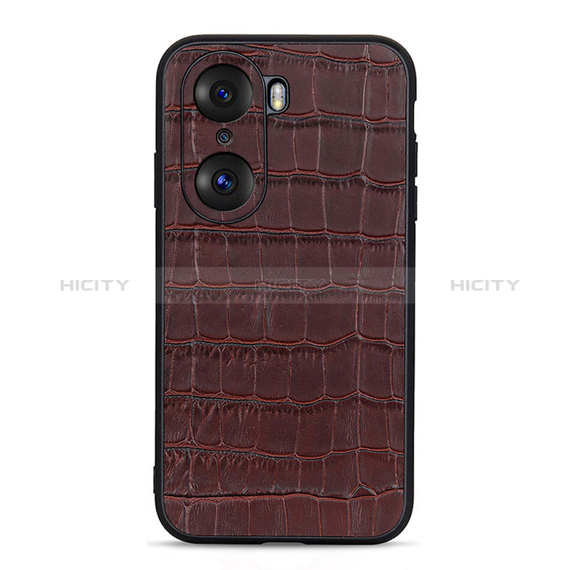 Funda Lujo Cuero Carcasa B04H para Huawei Honor 60 Pro 5G