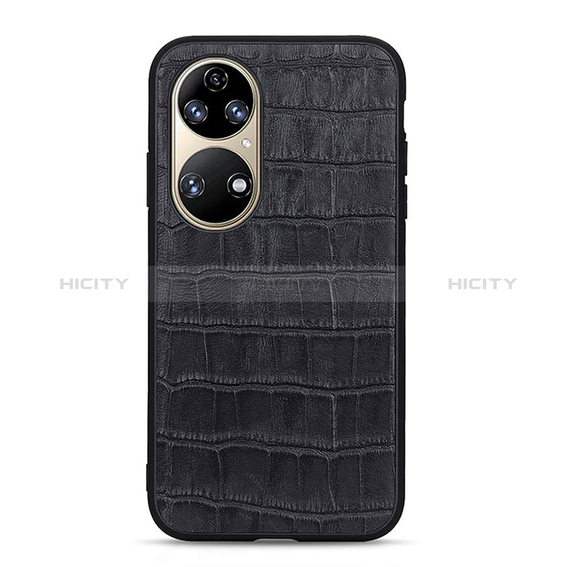 Funda Lujo Cuero Carcasa B04H para Huawei P50 Pro