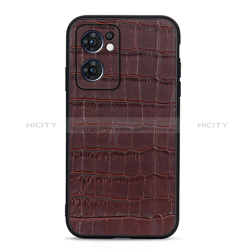 Funda Lujo Cuero Carcasa B04H para Oppo Find X5 Lite 5G