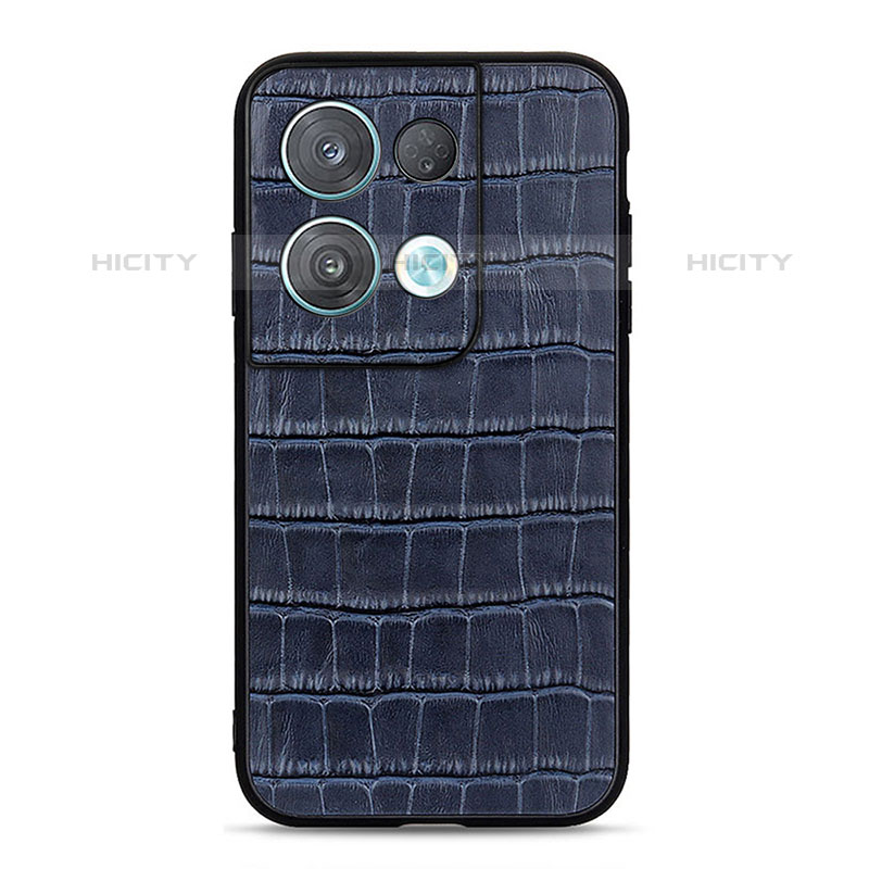 Funda Lujo Cuero Carcasa B04H para Oppo Reno8 5G