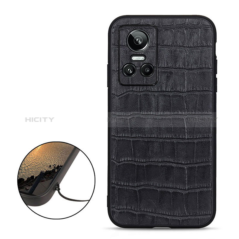 Funda Lujo Cuero Carcasa B04H para Realme GT Neo3 5G