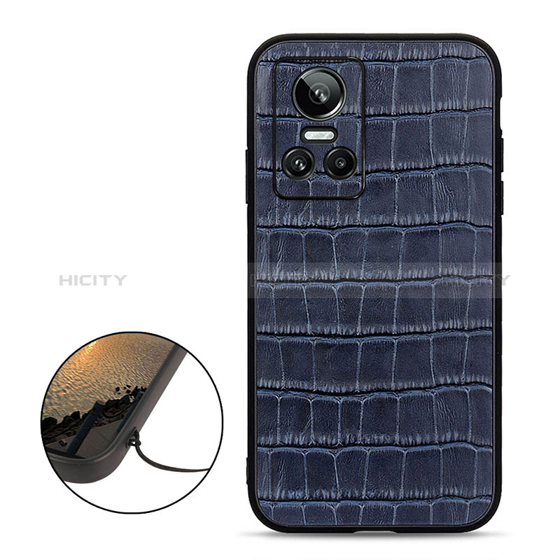 Funda Lujo Cuero Carcasa B04H para Realme GT Neo3 5G