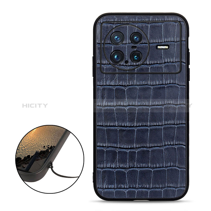 Funda Lujo Cuero Carcasa B04H para Vivo X Note