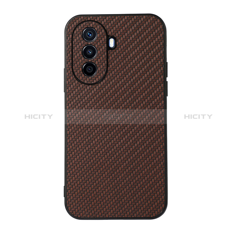 Funda Lujo Cuero Carcasa B05H para Huawei Nova Y70