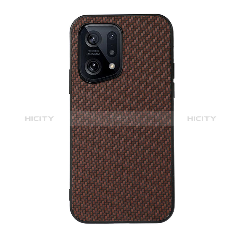 Funda Lujo Cuero Carcasa B05H para Oppo Find X5 5G