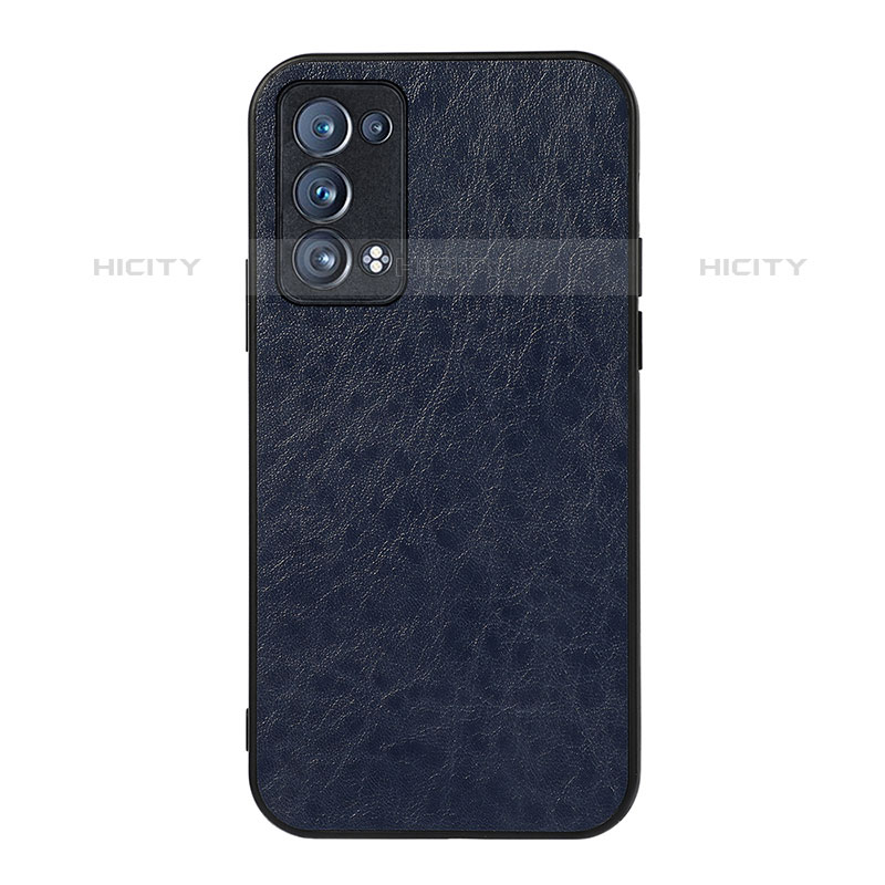 Funda Lujo Cuero Carcasa B05H para Oppo Reno6 Pro+ Plus 5G