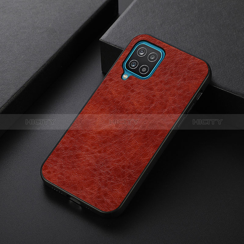 Funda Lujo Cuero Carcasa B05H para Samsung Galaxy A12