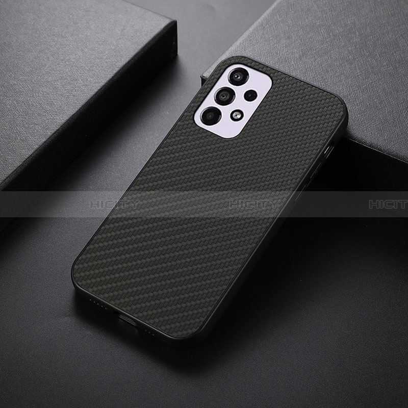 Funda Lujo Cuero Carcasa B05H para Samsung Galaxy A33 5G Negro