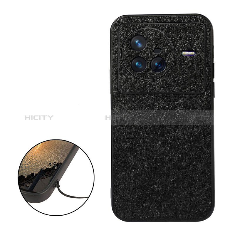 Funda Lujo Cuero Carcasa B05H para Vivo X80 5G