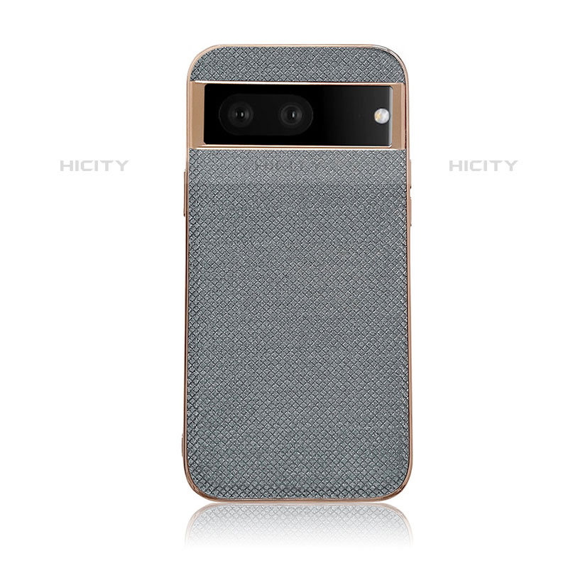 Funda Lujo Cuero Carcasa B06H para Google Pixel 6a 5G Gris