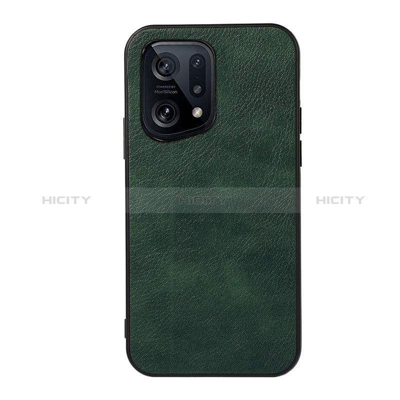 Funda Lujo Cuero Carcasa B06H para Oppo Find X5 5G