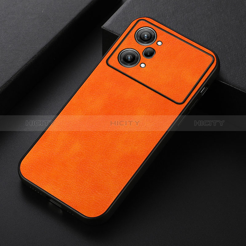 Funda Lujo Cuero Carcasa B06H para Oppo K10 Pro 5G Naranja