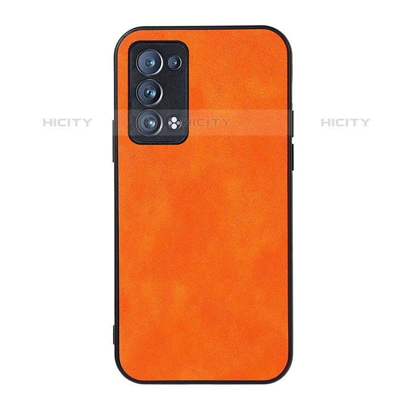 Funda Lujo Cuero Carcasa B06H para Oppo Reno6 Pro 5G