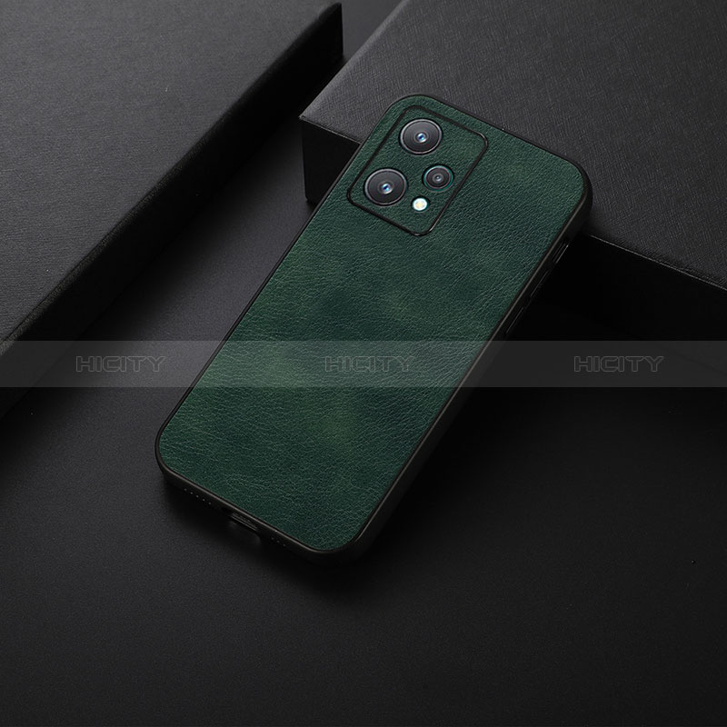 Funda Lujo Cuero Carcasa B06H para Realme Q5 5G Verde