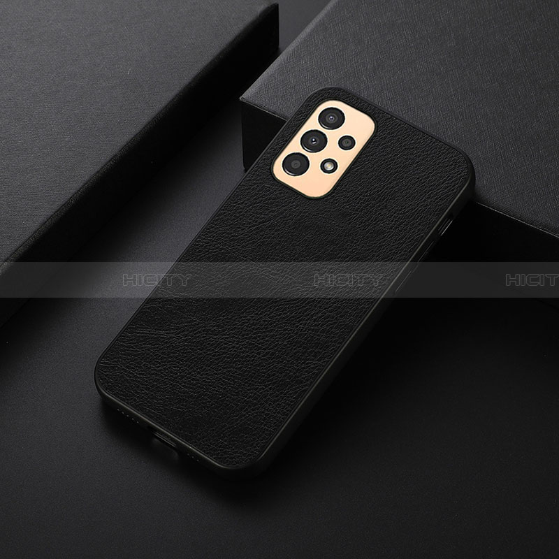 Funda Lujo Cuero Carcasa B06H para Samsung Galaxy A13 4G Negro