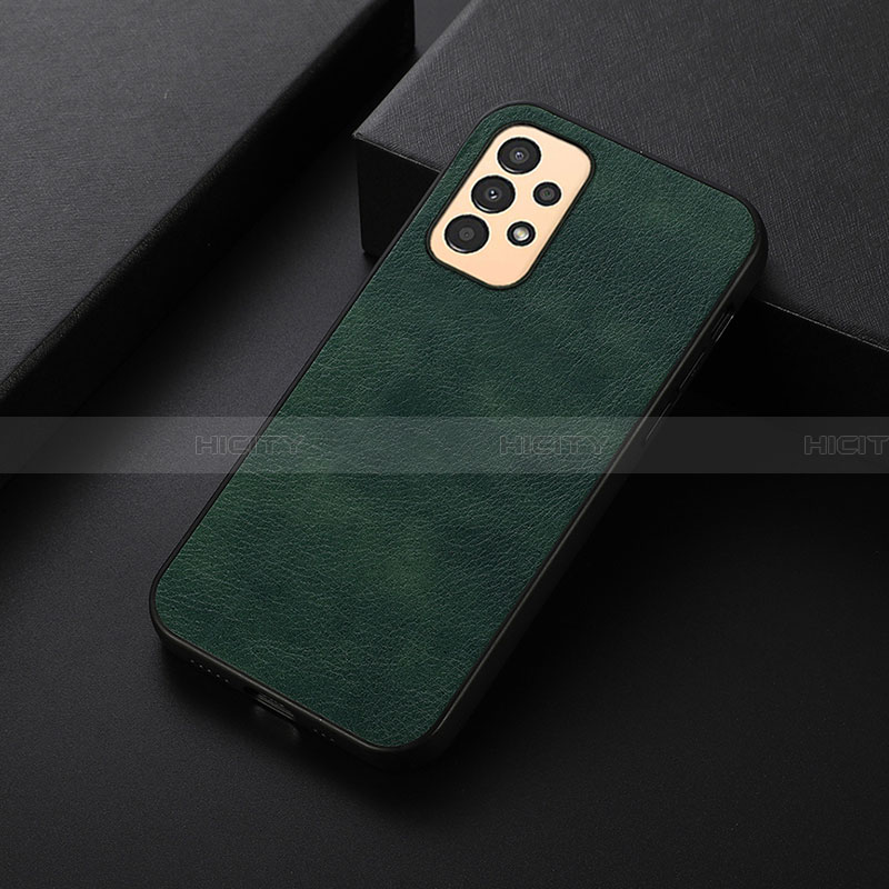 Funda Lujo Cuero Carcasa B06H para Samsung Galaxy A13 4G Verde