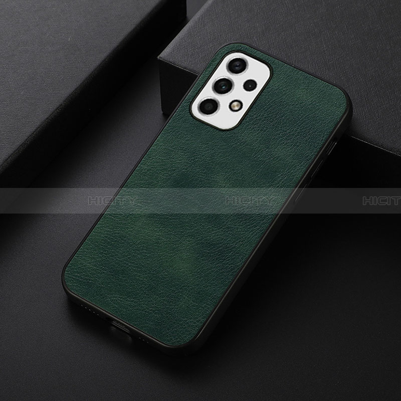 Funda Lujo Cuero Carcasa B06H para Samsung Galaxy A23 4G Verde