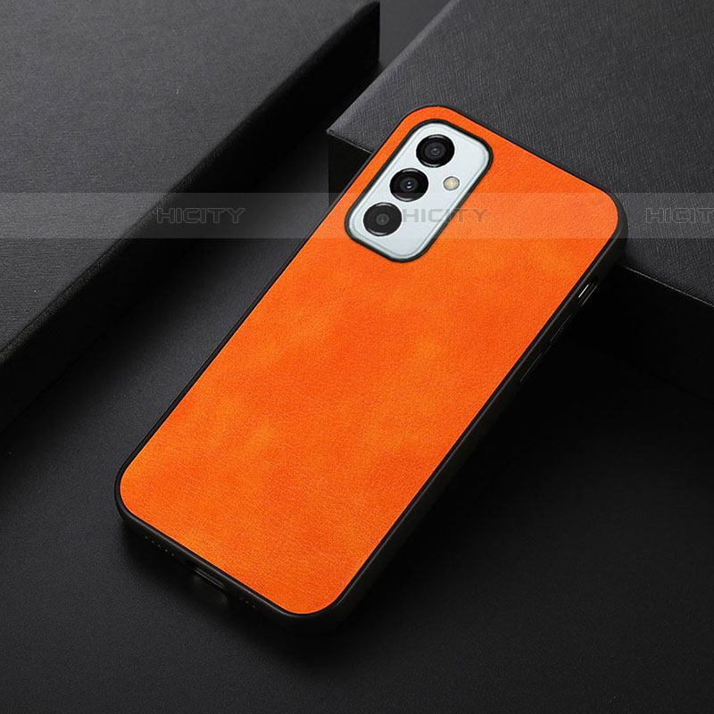 Funda Lujo Cuero Carcasa B06H para Samsung Galaxy F23 5G Naranja