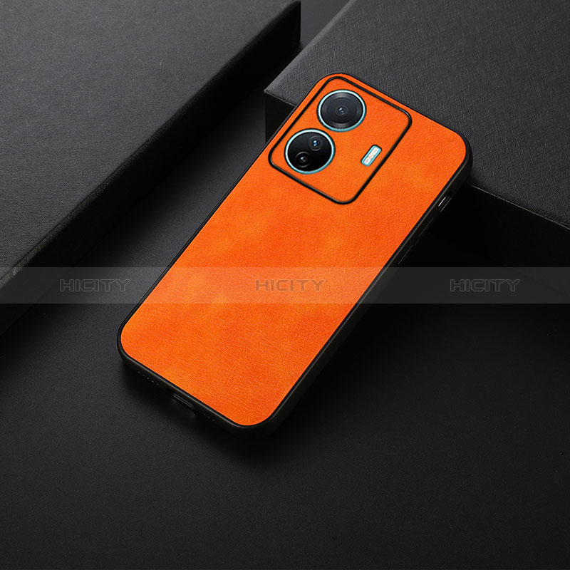 Funda Lujo Cuero Carcasa B06H para Vivo T1 5G