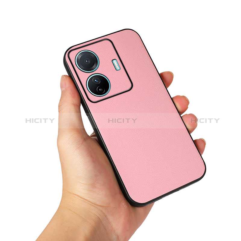 Funda Lujo Cuero Carcasa B06H para Vivo T1 5G