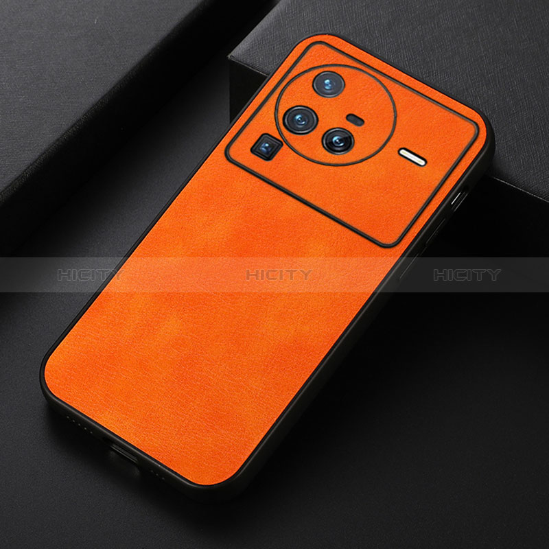 Funda Lujo Cuero Carcasa B06H para Vivo X80 Pro 5G