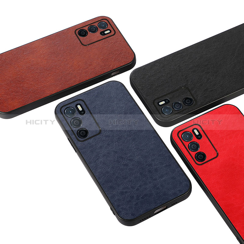 Funda Lujo Cuero Carcasa B07H para Oppo A16