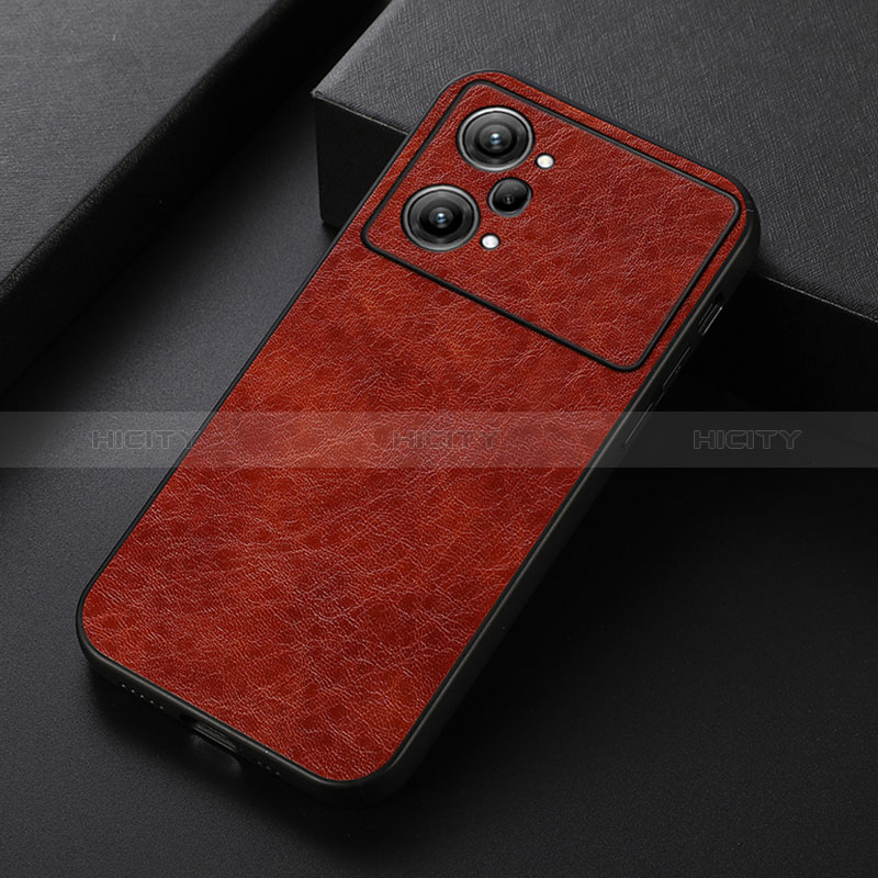 Funda Lujo Cuero Carcasa B07H para Oppo K10 Pro 5G Marron