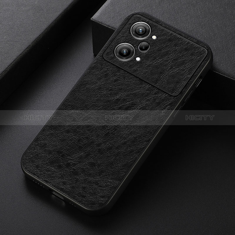 Funda Lujo Cuero Carcasa B07H para Oppo K10 Pro 5G Negro