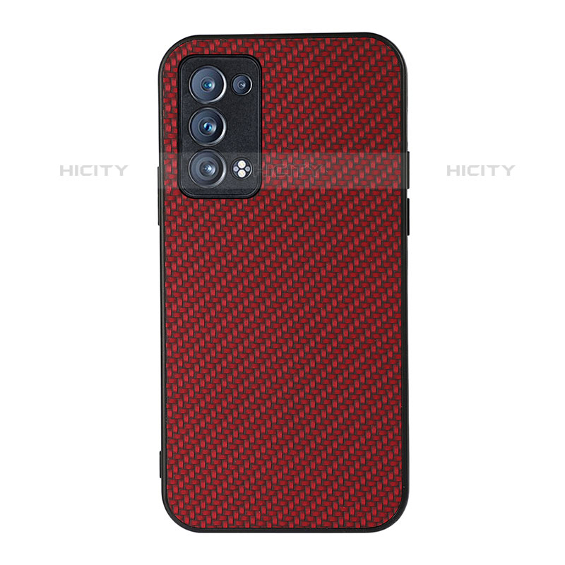 Funda Lujo Cuero Carcasa B07H para Oppo Reno6 Pro+ Plus 5G