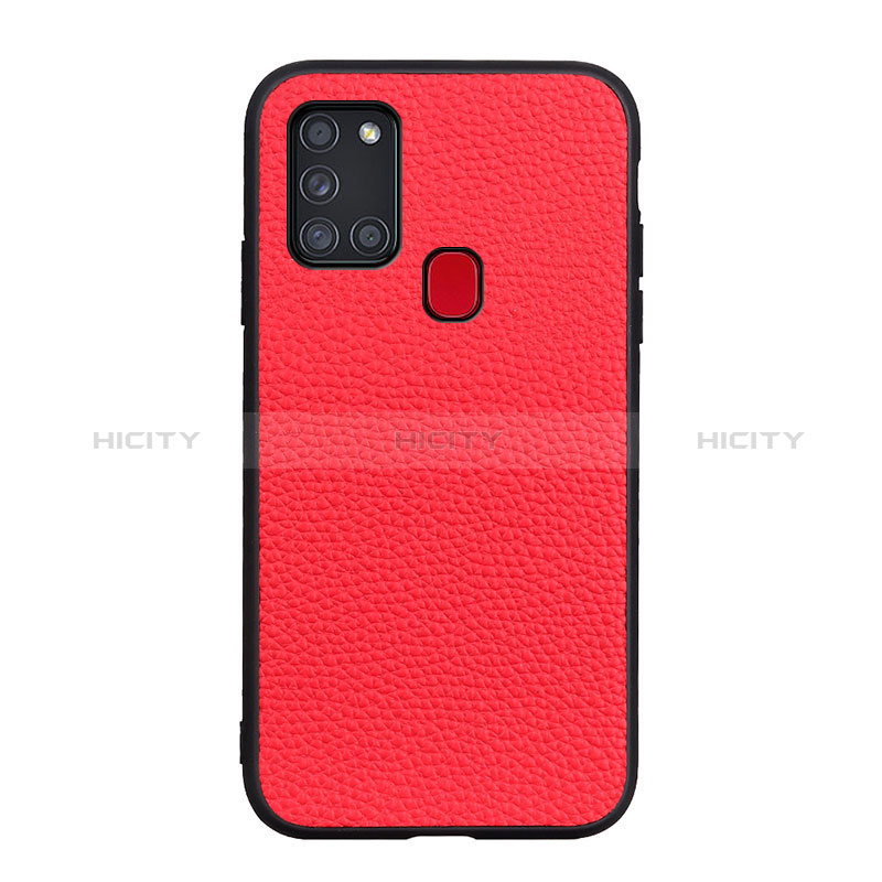 Funda Lujo Cuero Carcasa B07H para Samsung Galaxy A21s