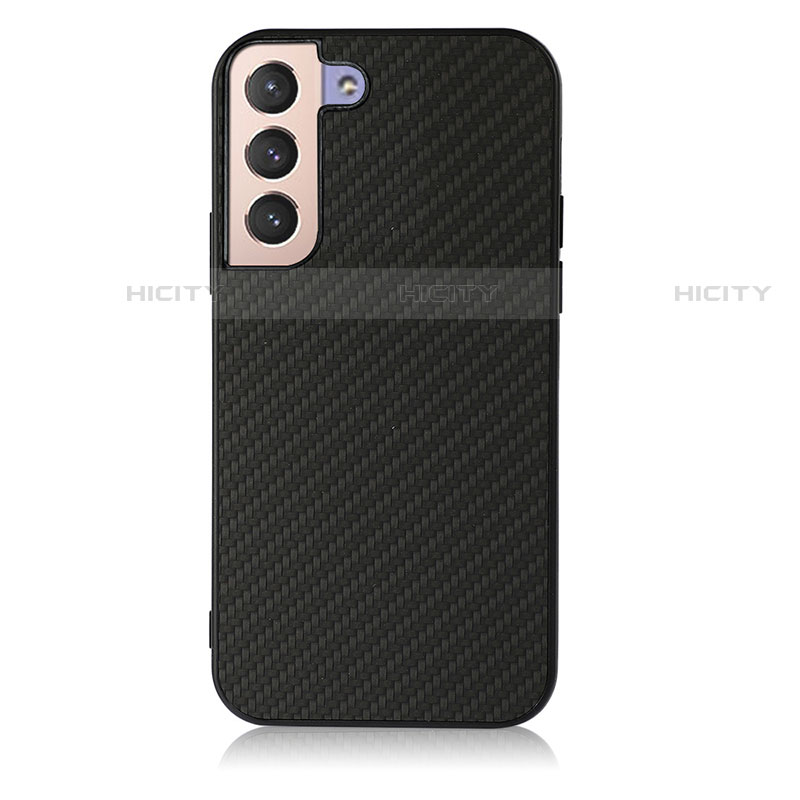 Funda Lujo Cuero Carcasa B07H para Samsung Galaxy S22 Plus 5G Negro