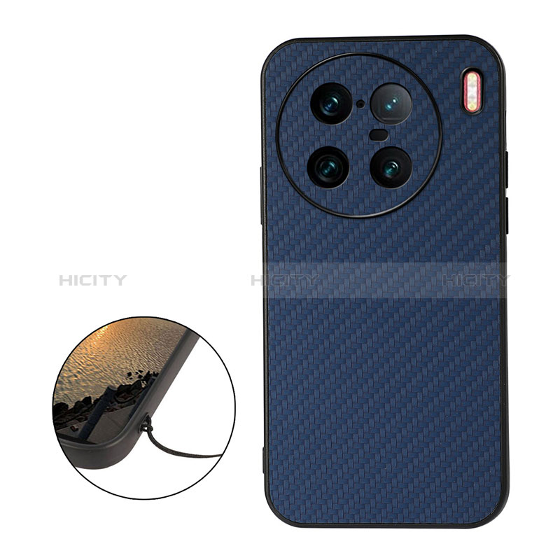 Funda Lujo Cuero Carcasa B07H para Vivo X90 Pro+ Plus 5G