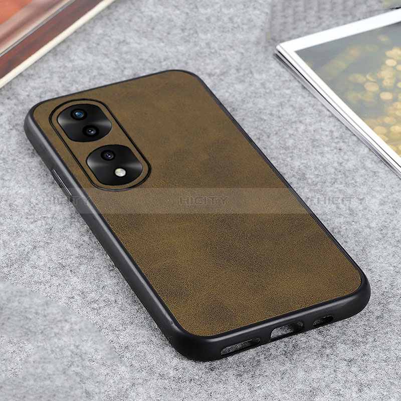 Funda Lujo Cuero Carcasa B08H para Huawei Honor 70 Pro 5G