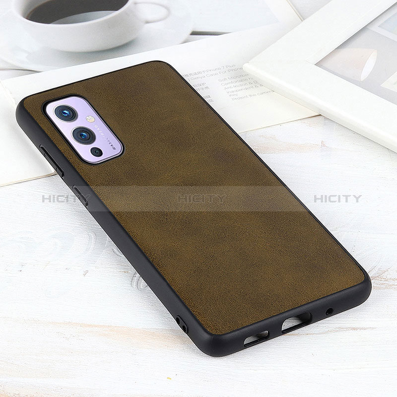 Funda Lujo Cuero Carcasa B08H para OnePlus 9 5G