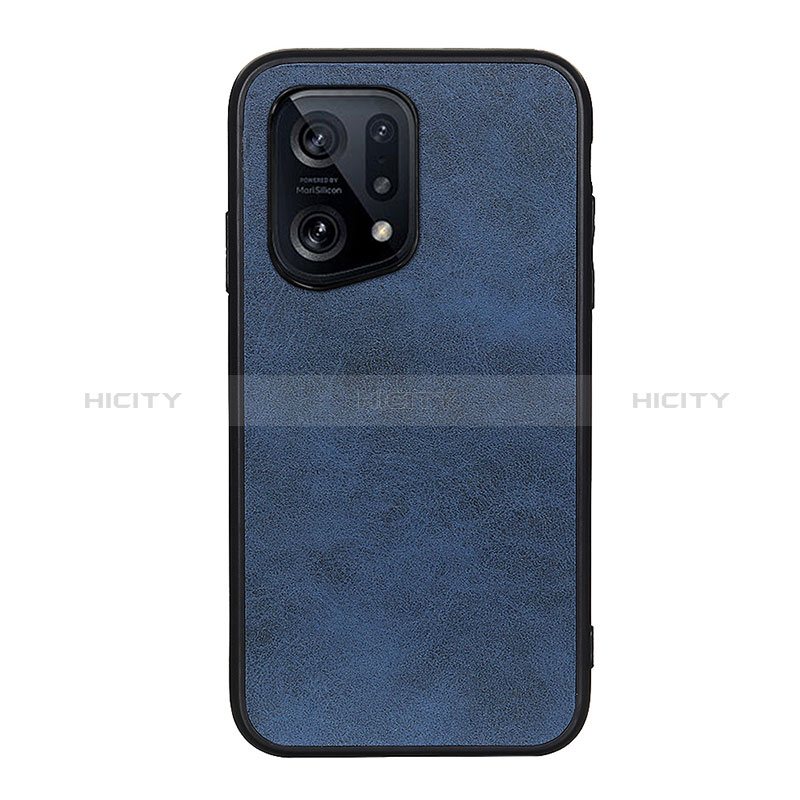 Funda Lujo Cuero Carcasa B08H para Oppo Find X5 5G